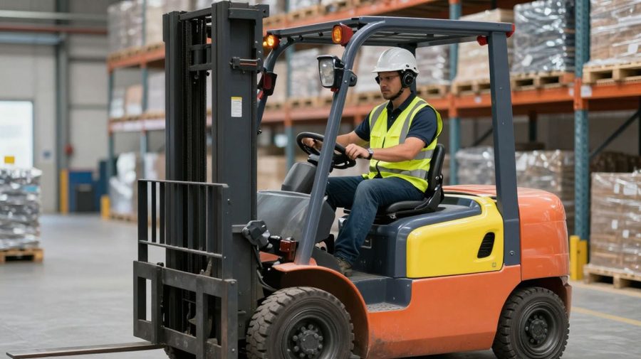 Gabelstaplerfahrer im Lager – arbeitsmedizinische Eignungsuntersuchung G25